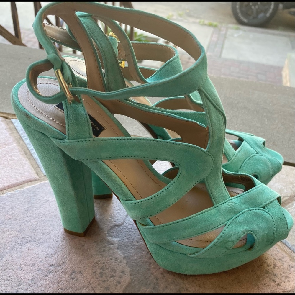 Suede Heels